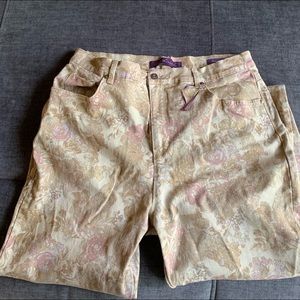 Gloria Vanderbilt Amanda Jeans Floral Print